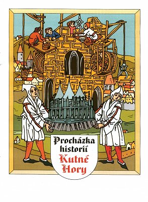 Procházka historií Kutné Hory (omalovánky)